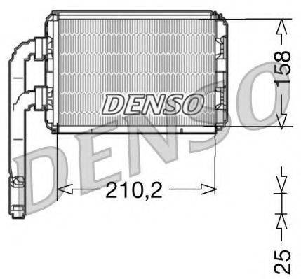 RENAULT 7701053868 Теплообмінник, опалення салону