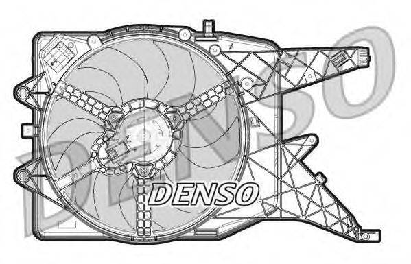 OPEL 55703930 Вентилятор, охолодження двигуна