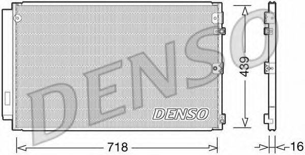 LEXUS 88460-50181 Конденсатор, кондиціонер