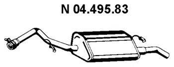 EBERSPACHER 0449583 Глушник вихлопних газів кінцевий