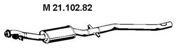 BMW 18 30 7 785 888 Середній глушник вихлопних газів