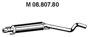 OPEL 58 52 498 Середній глушник вихлопних газів