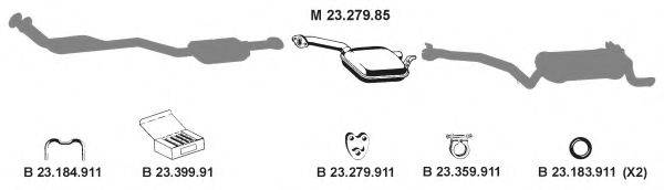 EBERSPACHER 232009 Система випуску ОГ