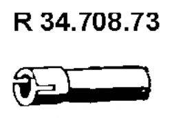 WALKER 17465 Труба вихлопного газу