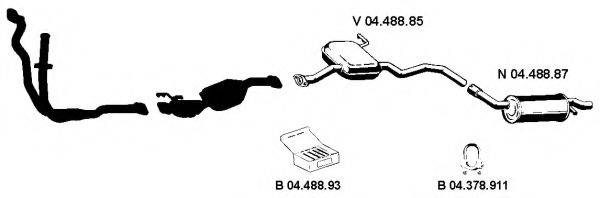 EBERSPACHER 042224 Система випуску ОГ