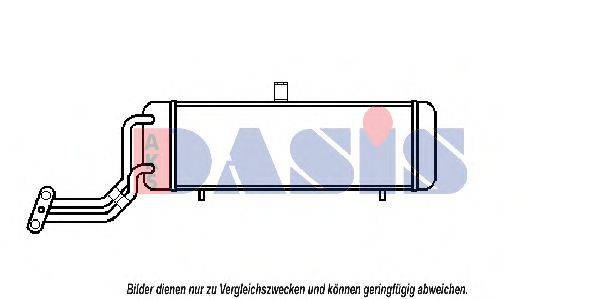 AKS DASIS 056180N масляний радіатор, моторне масло