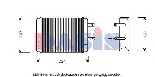 OPEL 3973613 Теплообмінник, опалення салону