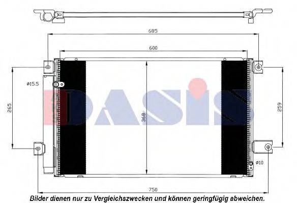 TOYOTA 8846016500 Конденсатор, кондиціонер