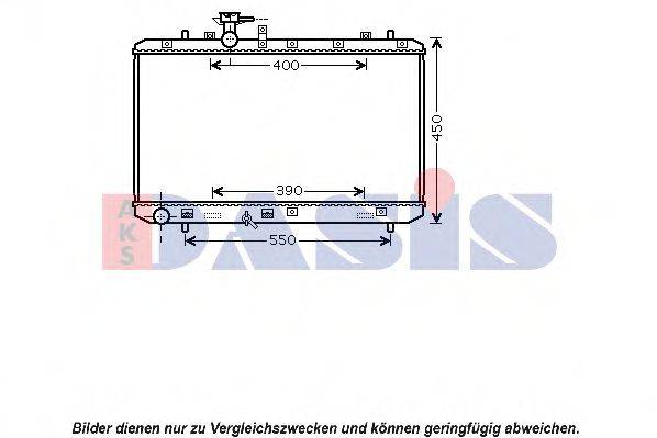 ALFAROME/FIAT/LANCI 71742136 Радіатор, охолодження двигуна