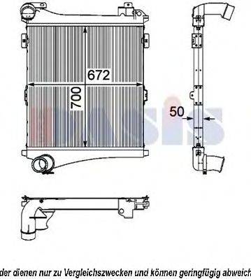 RENAULT TRUCKS 20968099 Інтеркулер