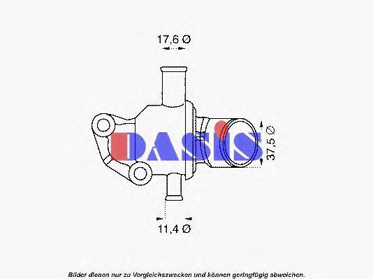 AKS DASIS 751837N Термостат, охолоджуюча рідина