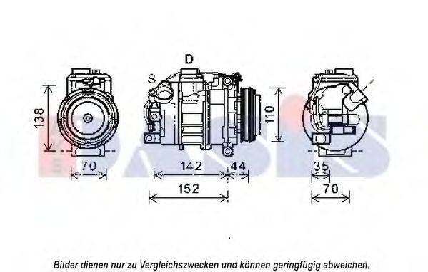 BMW 64509150472 Компресор, кондиціонер