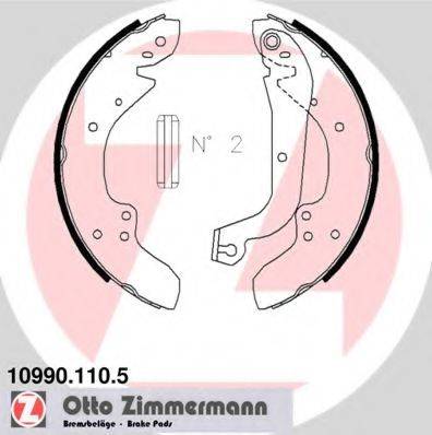 OPTIMAL BB7191 Комплект гальмівних колодок