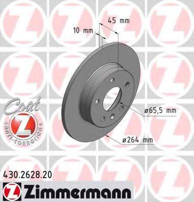 ZIMMERMANN 430262820 гальмівний диск