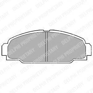 KAVO PARTS KBP9131 Комплект гальмівних колодок, дискове гальмо