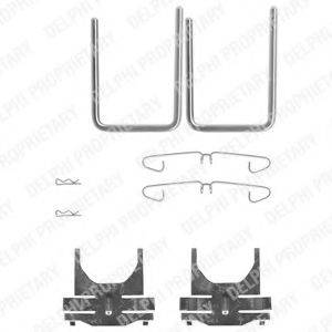 SAAB 8960928 Комплектуючі, колодки дискового гальма