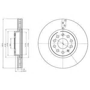 BRAKE ENGINEERING DI956946 гальмівний диск