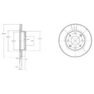 MAGNETI MARELLI 353610308140 гальмівний диск