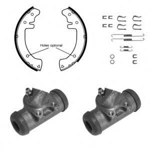 BREMBO H68001 Комплект гальмівних колодок