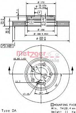 METZGER 24896 V