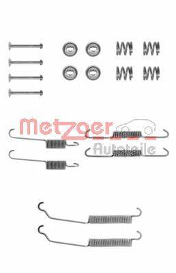 METZGER 1050701 Комплектуючі, гальмівна колодка