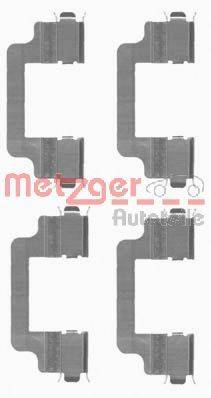 METZGER 1091727 Комплектуючі, колодки дискового гальма