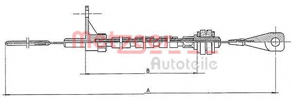 SPIDAN 42846 Тросик газу