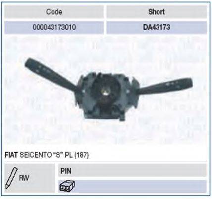 MAGNETI MARELLI 43173 Вимикач на колонці кермового керування