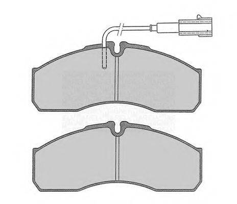 MAGNETI MARELLI 363916060479 Комплект гальмівних колодок, дискове гальмо