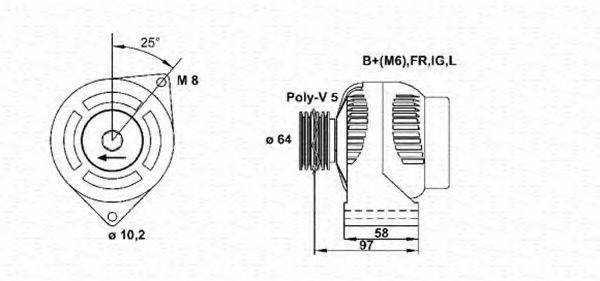 MAGNETI MARELLI 943346052010