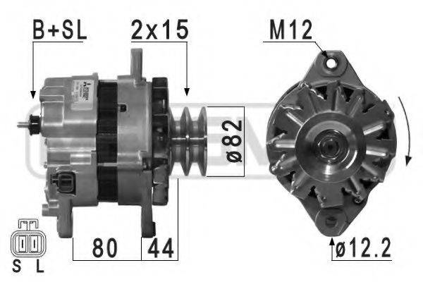 MITSUBISHI A4T57786 Генератор