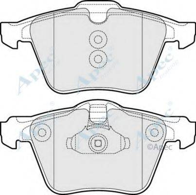 APEC BRAKING PAD1494