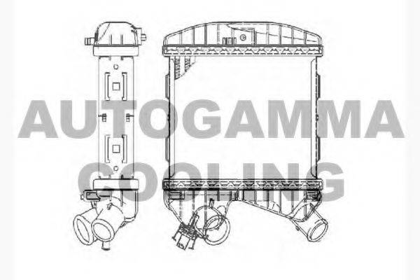 AUTOGAMMA 104487 Інтеркулер
